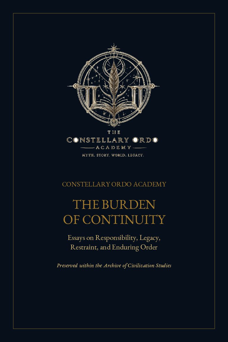 THE BURDEN OF CONTINUITY
