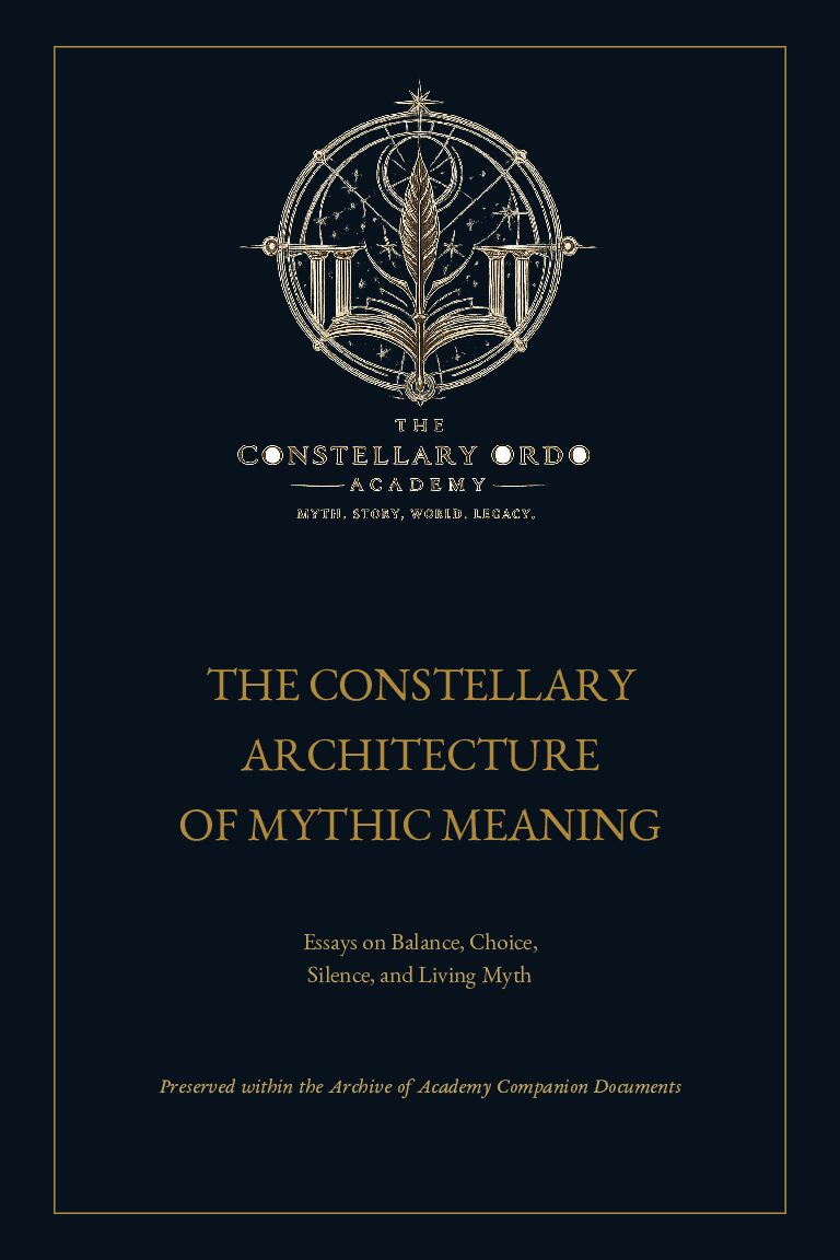 THE CONSTELLARY ARCHITECTURE OF MYTHIC MEANING