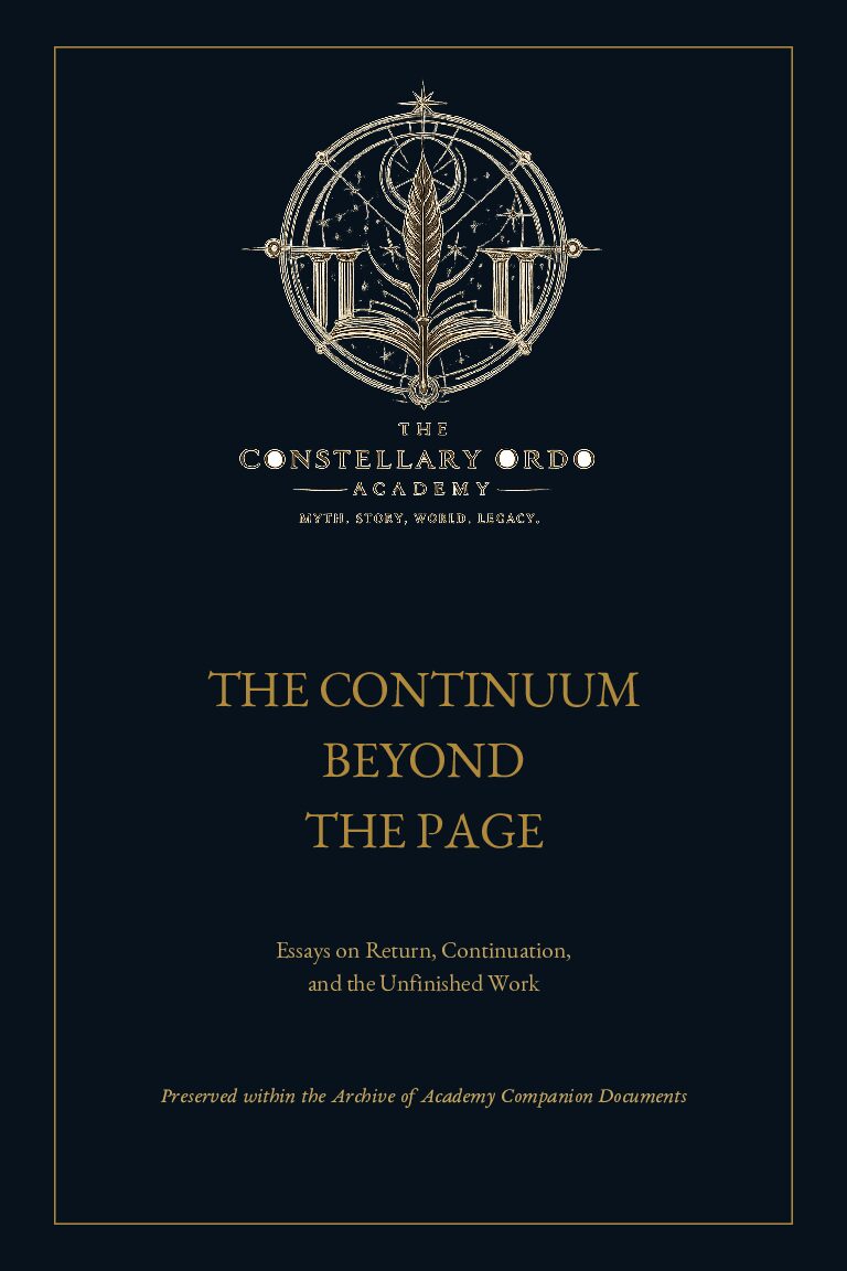 THE CONTINUUM BEYOND THE PAGE