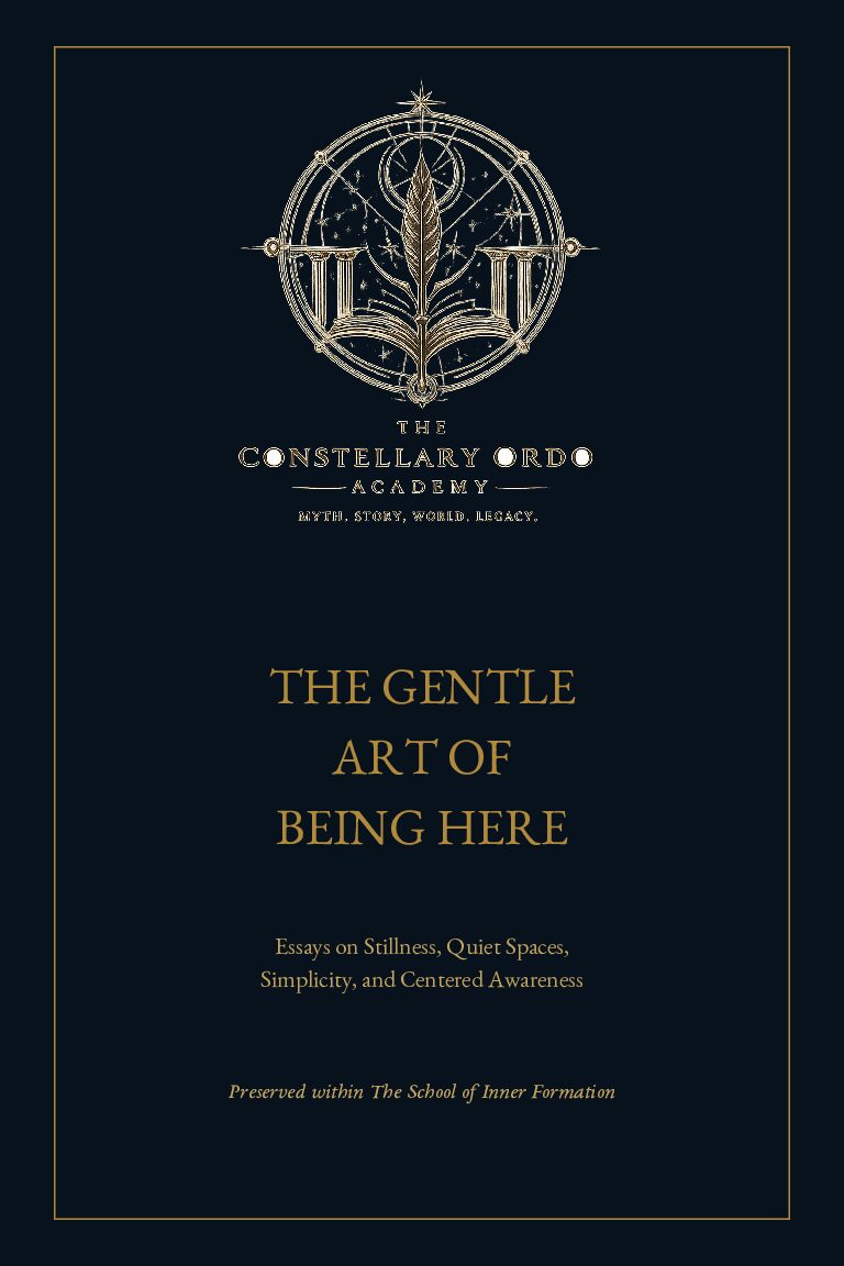 THE GENTLE ART OF BEING HERE