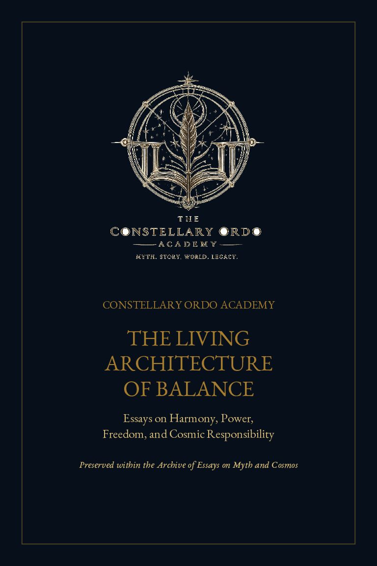 THE LIVING ARCHITECTURE OF BALANCE