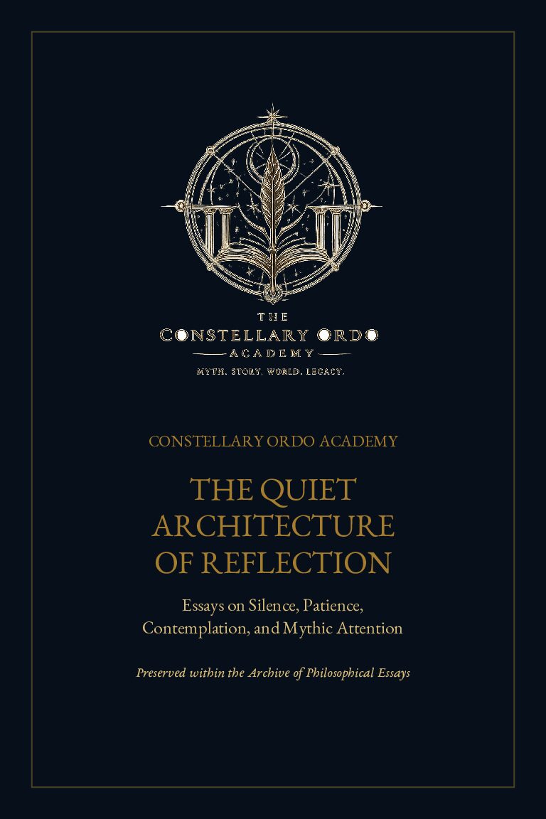 THE QUIET ARCHITECTURE OF REFLECTION