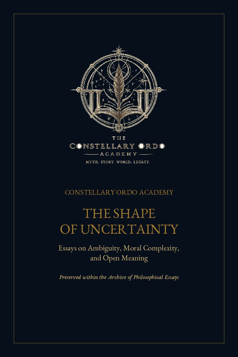 THE SHAPE OF UNCERTAINTY